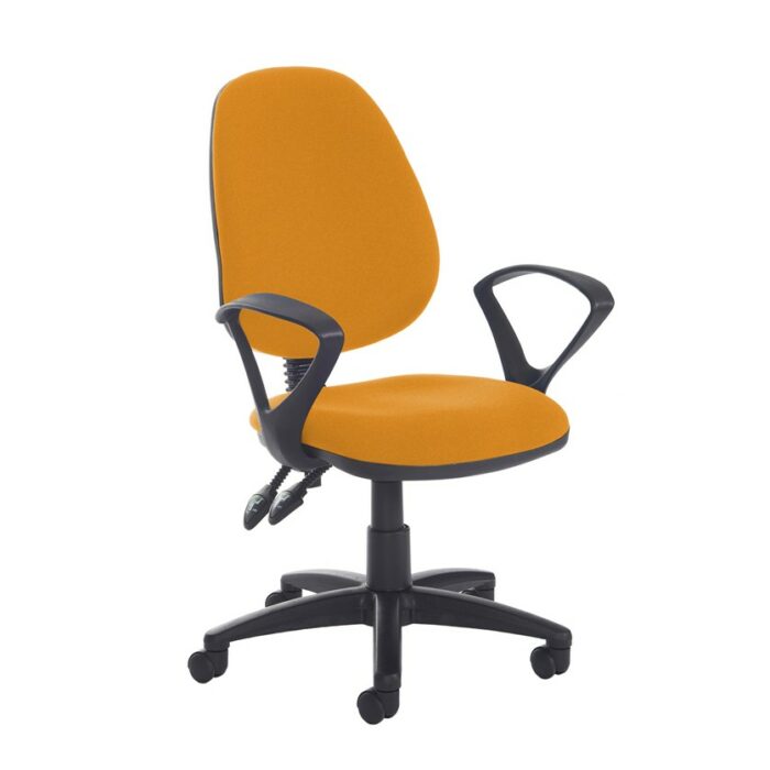 DAMS Jota high back PCB operator chair with fixed arms-28682