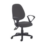 DAMS Jota high back PCB operator chair with fixed arms-28675