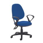 DAMS Jota high back PCB operator chair with fixed arms-28677