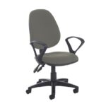 DAMS Jota high back PCB operator chair with fixed arms-28679