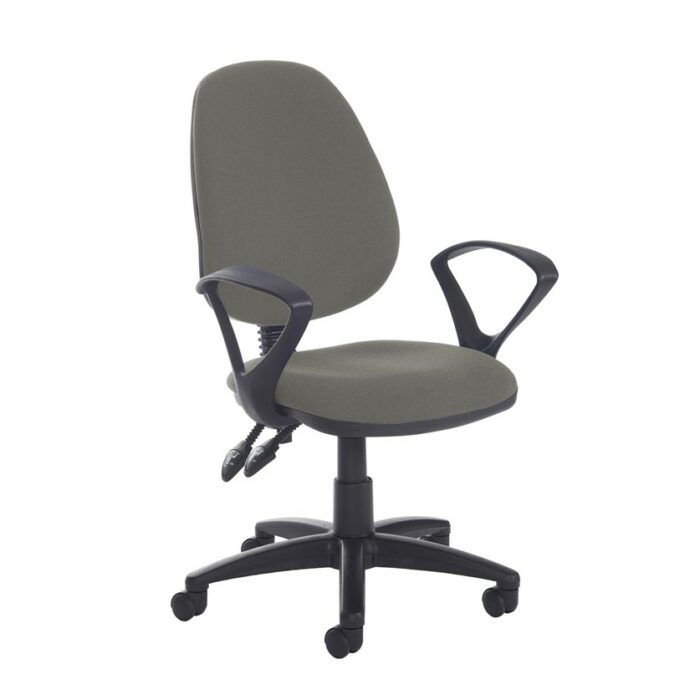 DAMS Jota high back PCB operator chair with fixed arms-28679