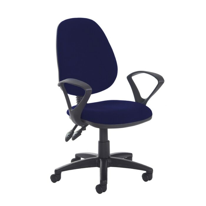 DAMS Jota high back PCB operator chair with fixed arms-28673