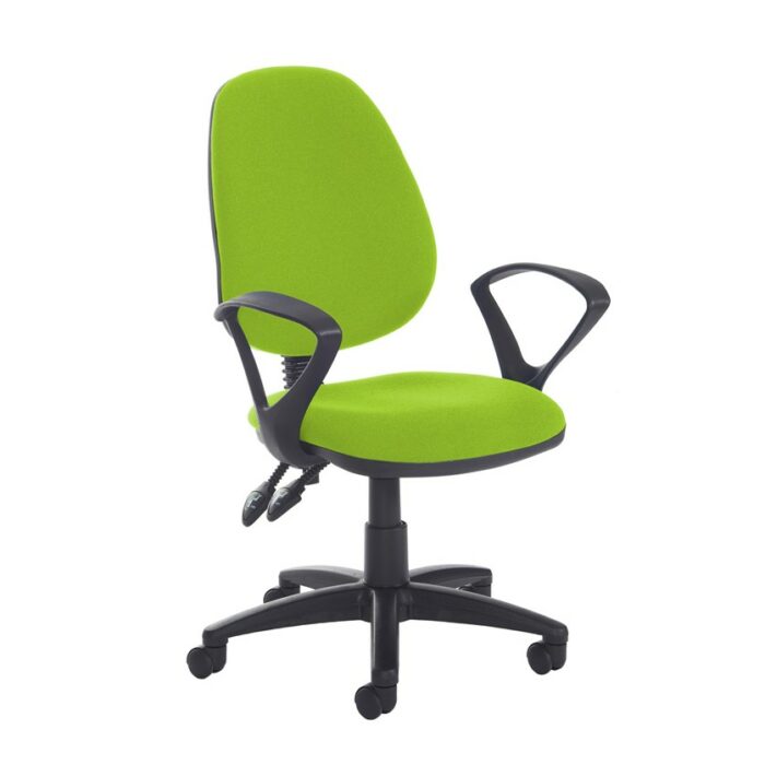 DAMS Jota high back PCB operator chair with fixed arms-28678