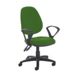 DAMS Jota high back PCB operator chair with fixed arms-28670