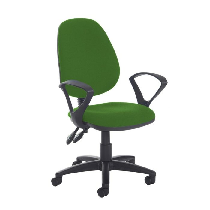 DAMS Jota high back PCB operator chair with fixed arms-28670