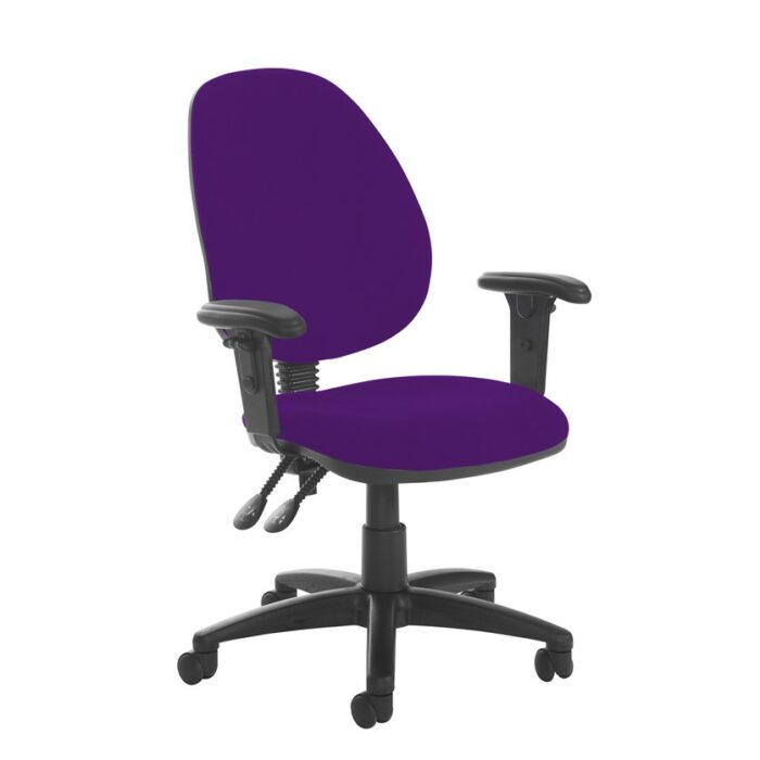 DAMS Jota high back PCB operator chair with adjustable arms -28705