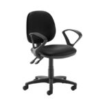 DAMS Jota medium back PCB operators chair with fixed arms-28758