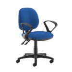 DAMS Jota medium back PCB operators chair with fixed arms-28759