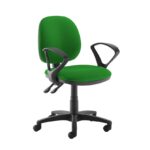 DAMS Jota medium back PCB operators chair with fixed arms-28761