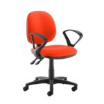 DAMS Jota medium back PCB operators chair with fixed arms-28769