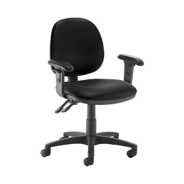 DAMS Jota medium back PCB operators chair with adjustable arms-28805