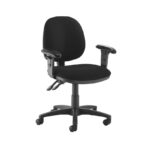 DAMS Jota medium back PCB operators chair with adjustable arms-0