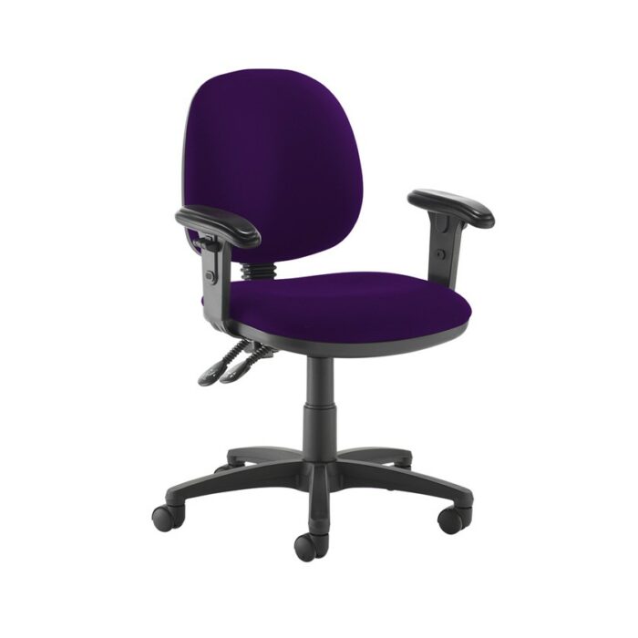 DAMS Jota medium back PCB operators chair with adjustable arms-28803