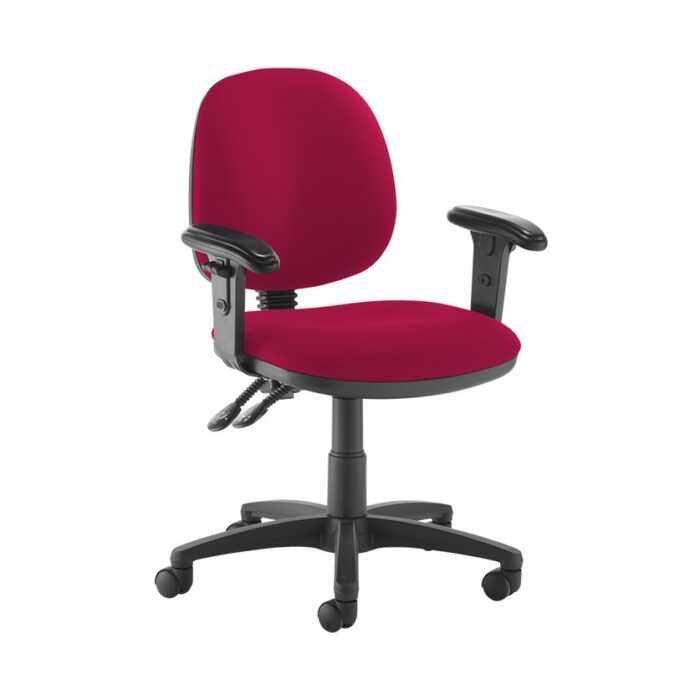 DAMS Jota medium back PCB operators chair with adjustable arms-28794