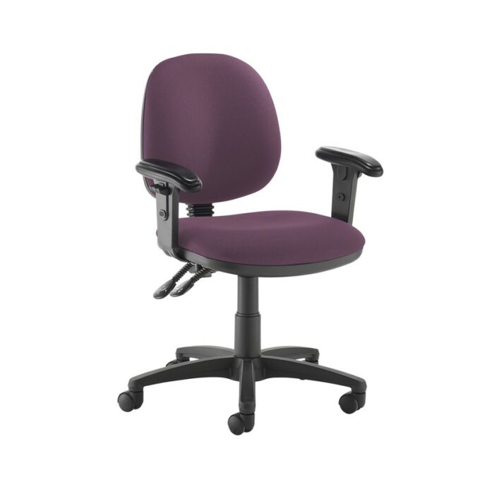DAMS Jota medium back PCB operators chair with adjustable arms-28809
