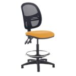 DAMS Jota mesh back draughtsmans chair with no arms-28543