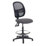 DAMS Jota mesh back draughtsmans chair with no arms-28552