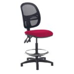 DAMS Jota mesh back draughtsmans chair with no arms-28553