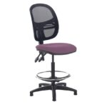 DAMS Jota mesh back draughtsmans chair with no arms-28554
