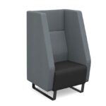 DAMS Encore² high back 1 seater sofa 600mm wide with metal frame-29942