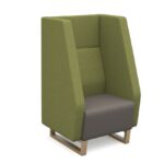 DAMS Encore² high back 1 seater sofa 600mm wide with wooden frame-0