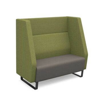 DAMS Encore² high back 2 seater sofa 1200mm wide with metal frame-0