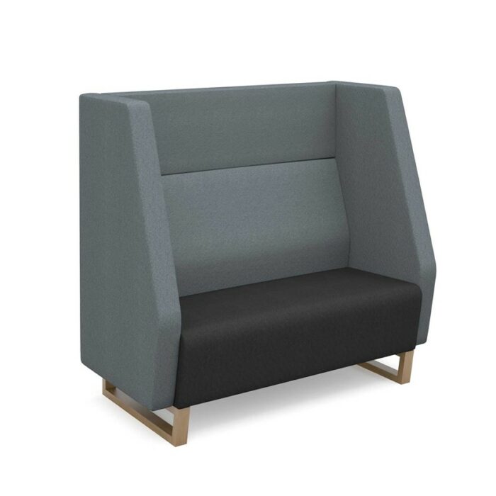 DAMS Encore² high back 2 seater sofa 1200mm wide with wooden frame-29963