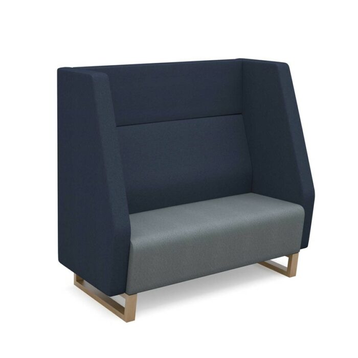 DAMS Encore² high back 2 seater sofa 1200mm wide with wooden frame-29960
