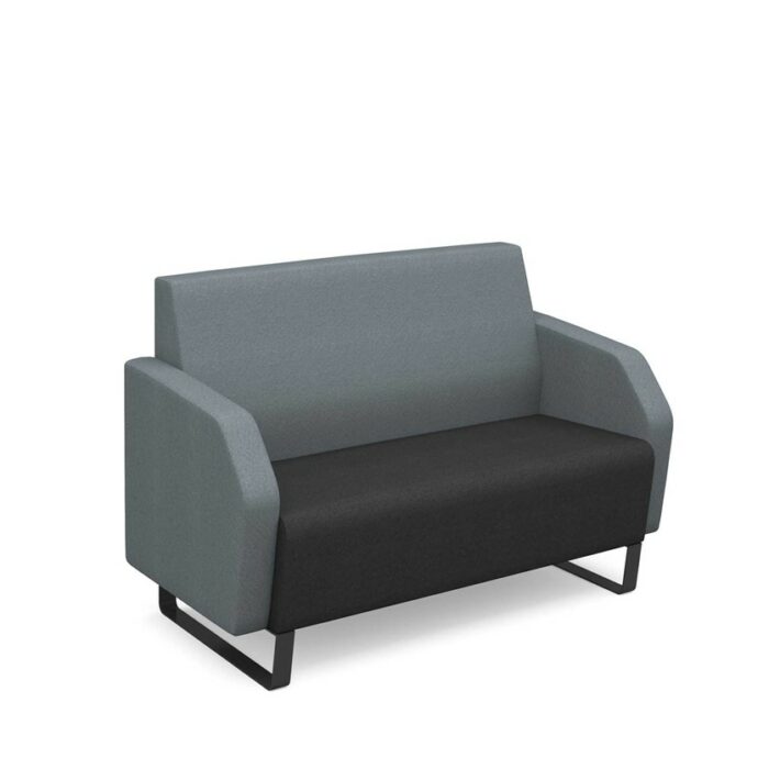 DAMS Encore² low back 2 seater sofa 1200mm wide metal frame-29905