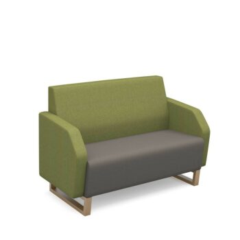 DAMS Encore² low back 2 seater sofa 1200mm wide wooden frame-0