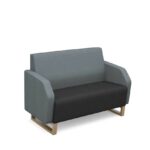 DAMS Encore² low back 2 seater sofa 1200mm wide wooden frame-29918