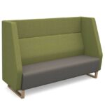 DAMS Encore² high back 3 seater sofa 1800mm wide with wooden frame-0