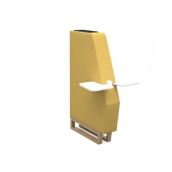 DAMS Encore² modular high back power module divider with wooden sled frame-0