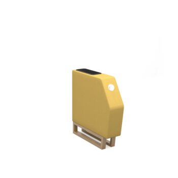 DAMS Encore² modular low back power module divider with wooden sled frame-0