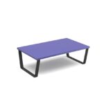 DAMS Encore² modular large coffee table with black sled frame-0