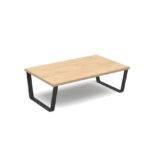 DAMS Encore² modular large coffee table with black sled frame-31107