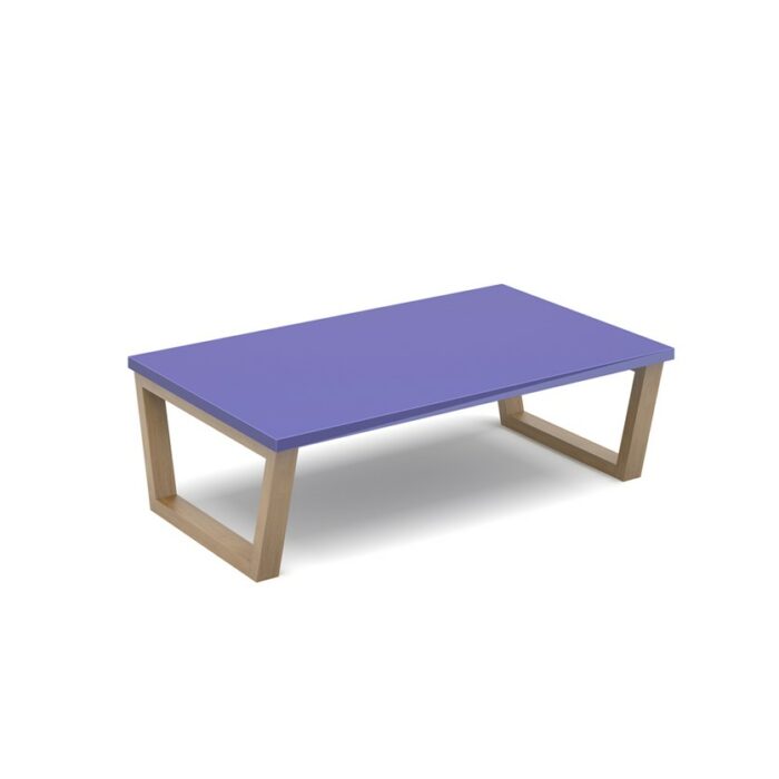 DAMS Encore² modular large coffee table with wooden sled frame-0