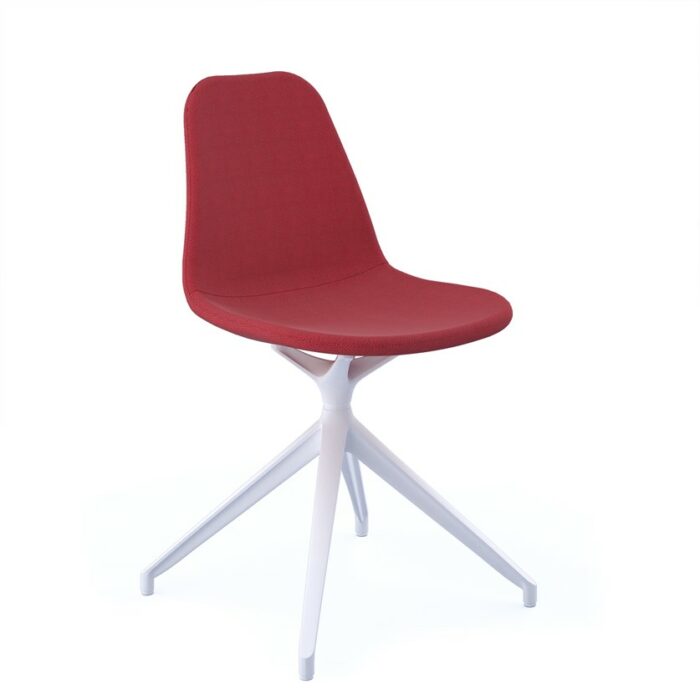 DAMS Suzi fully upholstered chair with pyramid base - made to order-29139
