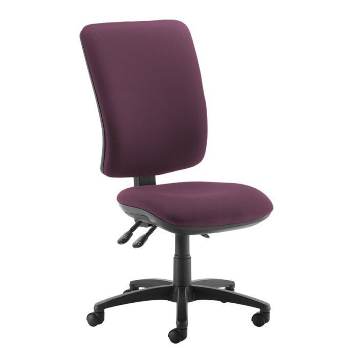 DAMS Senza extra high back operator chair with no arms-28170