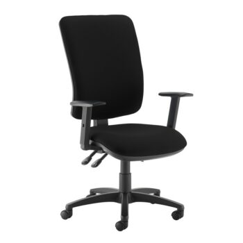 DAMS Senza extra high back operator chair with adjustable arms-0