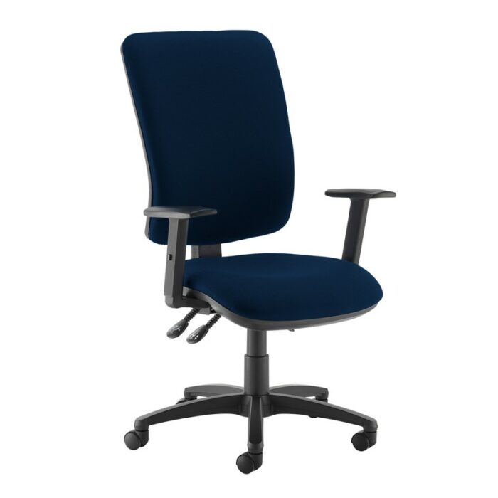 DAMS Senza extra high back operator chair with adjustable arms-28235