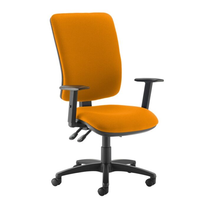 DAMS Senza extra high back operator chair with adjustable arms-28240