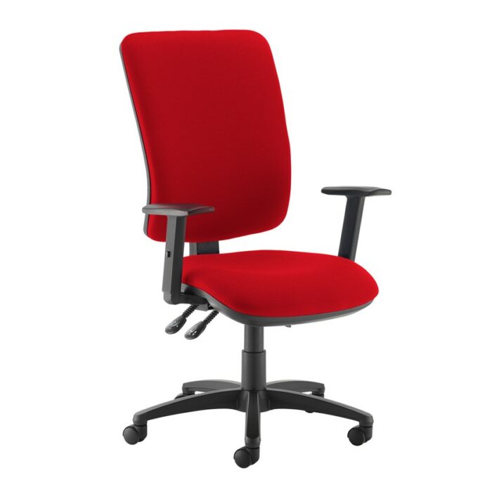 DAMS Senza extra high back operator chair with adjustable arms-28239
