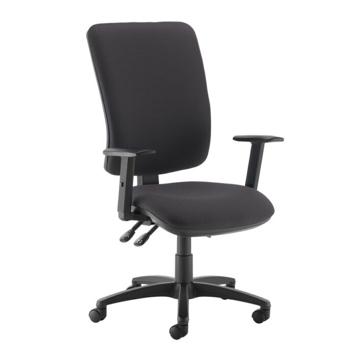 DAMS Senza extra high back operator chair with adjustable arms-28251