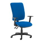 DAMS Senza extra high back operator chair with adjustable arms-28248