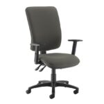 DAMS Senza extra high back operator chair with adjustable arms-28242
