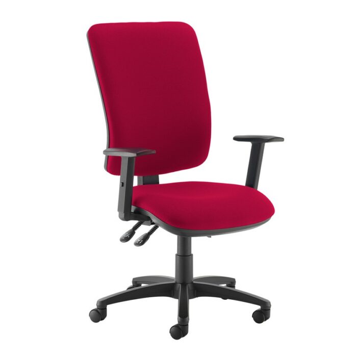 DAMS Senza extra high back operator chair with adjustable arms-28234