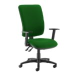 DAMS Senza extra high back operator chair with adjustable arms-28250
