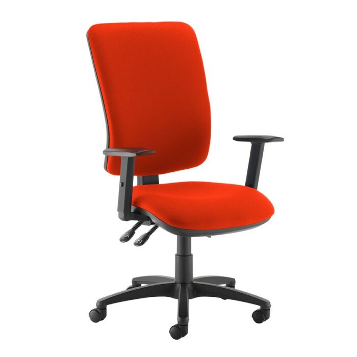 DAMS Senza extra high back operator chair with adjustable arms-28238