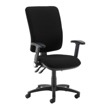 DAMS Senza extra high back operator chair with folding arms-0